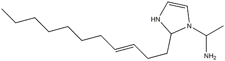 1-(1-Aminoethyl)-2-(3-undecenyl)-4-imidazoline Struktur