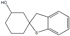 2,3-Dihydrospiro[benzo[b]thiophene-2,1'-cyclohexan]-3'-ol Struktur