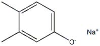 Sodium 3,4-dimethylphenolate Struktur