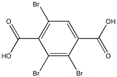 2,3,5-Tribromoterephthalic acid Struktur