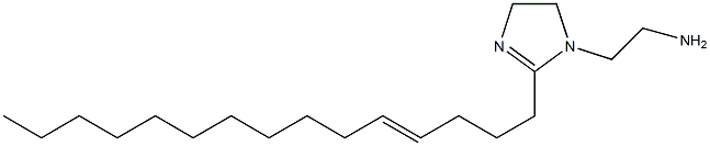 1-(2-Aminoethyl)-2-(4-pentadecenyl)-2-imidazoline Struktur