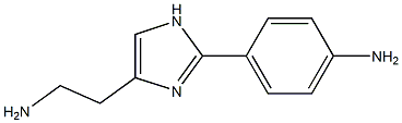 2-[4-Aminophenyl]-1H-imidazole-4-ethanamine Struktur