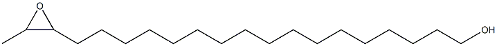 18,19-Epoxyicosan-1-ol Struktur