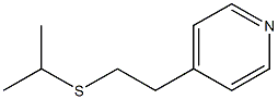 4-(2-Isopropylthioethyl)pyridine Struktur