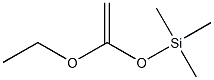 Trimethyl(1-ethoxyethenyloxy)silane Struktur