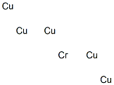 Chromium pentacopper Struktur