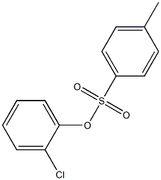 p-Toluenesulfonic acid 2-chlorophenyl ester Struktur