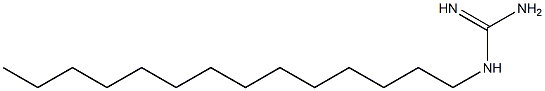 1-Tetradecylguanidine Struktur