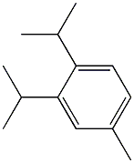 3,4-Diisopropyltoluene Struktur