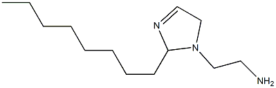 1-(2-Aminoethyl)-2-octyl-3-imidazoline Struktur