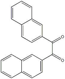 Di(2-naphtyl) diketone Struktur