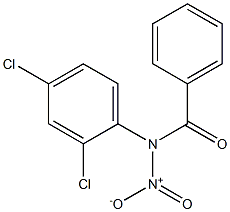 N-Nitro-N-(2,4-dichlorophenyl)benzamide Struktur