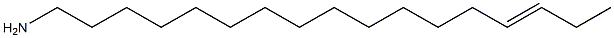 14-Heptadecen-1-amine Struktur