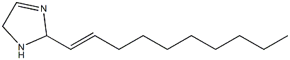 2-(1-Decenyl)-3-imidazoline Struktur