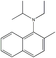 N-Ethyl-N-isopropyl-2-methylnaphthalen-1-amine Struktur