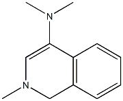 2-Methyl-4-(dimethylamino)-1,2-dihydroisoquinoline Struktur