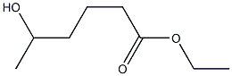 5-Hydroxyhexanoic acid ethyl ester Struktur