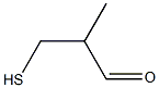 3-Mercapto-2-methylpropanal Struktur