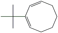 2-tert-Butyl-1,3-cyclooctadiene Struktur