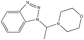 1-(1-Morpholinoethyl)-1H-benzotriazole Struktur