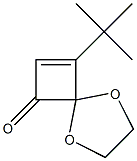 8-tert-Butyl-1,4-dioxaspiro[4.3]oct-7-en-6-one Struktur