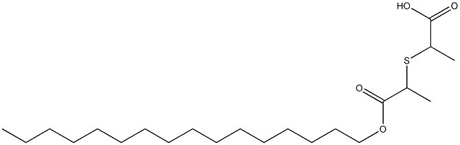 2,2'-Thiobis(propionic acid hexadecyl) ester Struktur