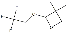 2-(2,2,2-Trifluoroethoxy)-3,3-dimethyloxetane Struktur