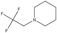 1-(2,2,2-Trifluoroethyl)piperidine Struktur