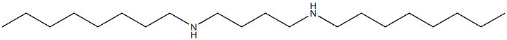 N,N'-Dioctyl-1,4-butanediamine Struktur