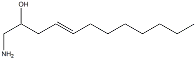 1-Amino-4-dodecen-2-ol Struktur