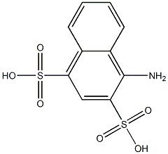 4-Amino-1,3-naphthalenedisulfonic acid Struktur