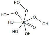 Hexahydroxoantimonic acid Struktur