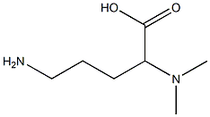 5-Amino-2-dimethylaminovaleric acid Struktur