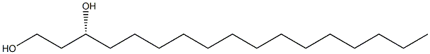 [R,(+)]-1,3-Heptadecanediol Struktur