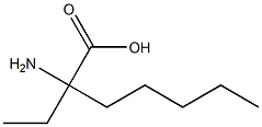 2-Amino-2-ethylheptanoic acid Struktur