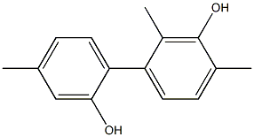 2,4,4'-Trimethyl-1,1'-biphenyl-2',3-diol Struktur