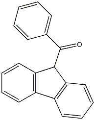 9-Benzoyl-9H-fluorene Struktur