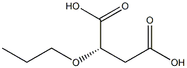 [S,(-)]-Propoxysuccinic acid Struktur