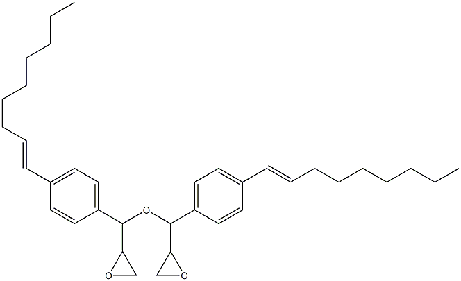 4-(1-Nonenyl)phenylglycidyl ether Struktur