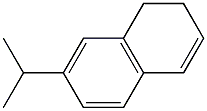 1,2-Dihydro-7-isopropylnaphthalene Struktur