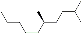 [R,(-)]-2,5-Dimethyldecane Struktur