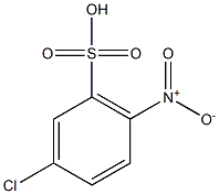 3-Chloro-6-nitrobenzenesulfonic acid Struktur