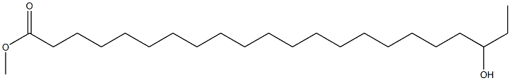 20-Hydroxydocosanoic acid methyl ester Struktur