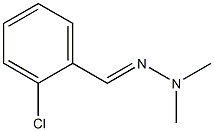 2-Chlorobenzaldehyde dimethyl hydrazone Struktur