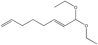 2,7-Octadienal diethyl acetal Struktur