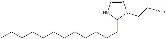 1-(2-Aminoethyl)-2-dodecyl-4-imidazoline Struktur