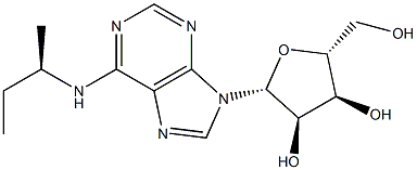 N-[(R)-Butan-2-yl]adenosine Struktur