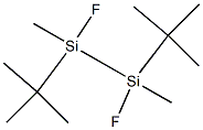 3,4-Difluoro-2,2,3,4,5,5-hexamethyl-3,4-disilahexane Struktur