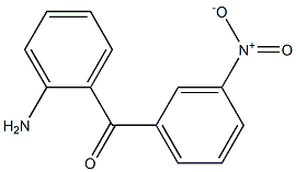 2-Amino-3'-nitrobenzophenone Struktur