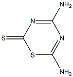 4,6-Diamino-2H-1,3,5-thiadiazine-2-thione Struktur